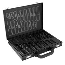 JBM 53851 - ESTUCHE BROCAS HELICOIDALES 1-10MM HSS 4241 NEGRO
