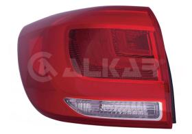 ALKAR 2233655 - IZQUIERDO,PILOTO TRASERO,SIN PORTALAMPARA(GRUPO OPTICO),EXTE