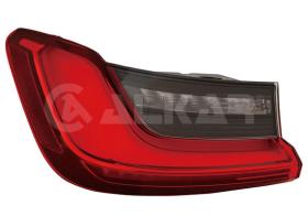 ALKAR 2031843 - IZQUIERDO,PILOTO TRASERO,CON PORTALAMPARA,EXTERIOR,LED,TIPO