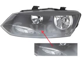 ALKAR 2763110 - IZQUIERDO,FARO,ELECTRICO,CON MOTOR,NEGRO,H7,+H7,PY21W,W5W,EM