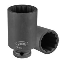 JBM 14739 - VASO IMPACTO 12 CANTOS 1/2"11MM(78MM)