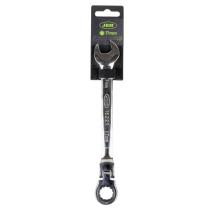 JBM 15221 - LLAVE COMBINADA ARTICULADA CON TRINQUETE 17MM-ACABADO BRILLA