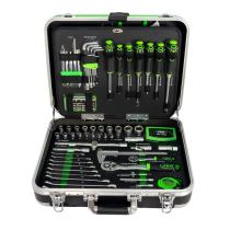 JBM 53928 - ESTUCHE DE HERRAMIENTAS DE 135 PCS / CON VASOS HEXAGONALES