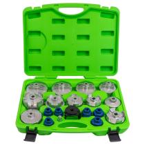 JBM 54068 - JUEGO EXTRACTORES PARA FILTROS ACEITE / 19 PCS EN ALUMINIO