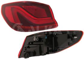 ALKAR 2021842 - IZQUIERDO,PILOTO TRASERO,CON PORTALAMPARA,EXTERIOR,LED,TIPO