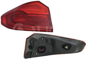 ALKAR 2031845 - IZQUIERDO,PILOTO TRASERO,CON PORTALAMPARA,EXTERIOR,LED,TIPO