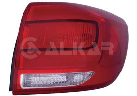 ALKAR 2262655 - DERECHO,PILOTO TRASERO,SIN PORTALAMPARA(GRUPO OPTICO),EXTERI