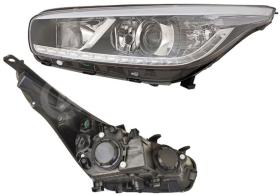 ALKAR 2763995 - IZQUIERDO,FARO,ELECTRICO,CON MOTOR,NEGRO,LED,H7+H7+H7,PY21W,