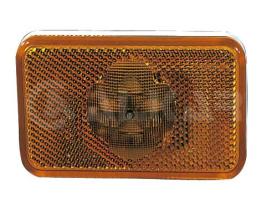 ALKAR 9613285 - REVERSIBLE,PILOTO LATERAL,CON PORTALAMPARA,AMBAR,LED,24V,