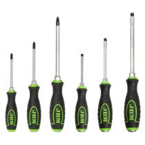 JBM 54071 - SET 6 DESTORNILLADORES GO-THROUGH(3 ESTRELLA+3 PLANOS)