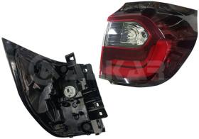 ALKAR 2001076 - IZQUIERDO,PILOTO TRASERO,CON PORTALAMPARA,LED,WY21W,TIPO ST