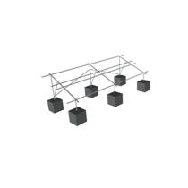 JBM 15446 - SOPORTE PANEL SOLAR PARA BASE CEMENTO