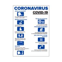 JBM 53819 - PAQUETE 5 CARTELES INFORMATIVO-PRECAUCIONES COVID-19