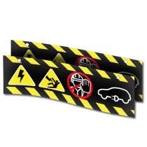 JBM 54322 - SET 2 CARTELES ADVERTENCIA ALTO VOLTAJE