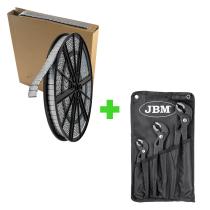 JBM SERIE399 - DISPENSADOR CONTRAPESAS 53256+SET 3 ALICATES AJUSTABLES 5348