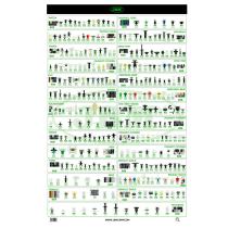 JBM 16294 - POSTER CLIPS A TAMANO REAL
