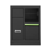 JBM 16493 - MUEBLE CON 3 CAJONES CON PORTABOBINA PAPEL(REF.54327)