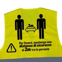 JBM 53788IT - CHALECO ALTA VISIBILIDAD SERIGRAFIADO-2 METROS-IT