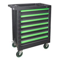 JBM 54295 - CARRO HERRAMIENTAS 7 CAJONES IGUALES VERDE-VACIO