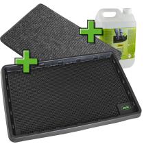 JBM SERIE316 - PROMO ALFOMBRA DESINFECCION CALZADO+ALFOMBRA SECADO+LIQUIDO