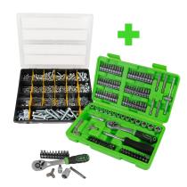 JBM SERIE367 - SERIE 367:ESTUCHE VASOS Y PUNTAS 53953+SURTIDO TORNILLOS 518