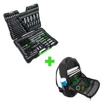 JBM SERIE387 - PROMO 54034 ESTUCHE HERRAMIENTAS 216 PIEZAS+MOCHILA JBM 5404