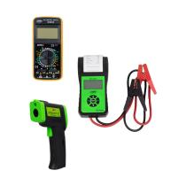 JBM SERIE432 - COMPROBADOR BATERIA 54040+MULTIMETRO DIGITAL 50942+TERMOMETR