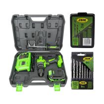 JBM SERIE450 - 60047C TALADRO PERCUTOR+53861 ESTUCHES BROCAS ALBANILERIA+53