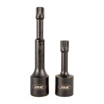 JBM 16720 - 1/2"VASOS IMPACTO ESPECIAL PARA TORNILLOS SPLINE(XZN)2/PCS