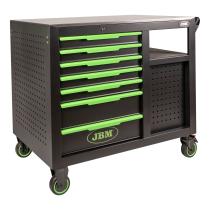 JBM 54509 - CARRO HERRAMIENTAS 7 CAJONES FRONTALES 4 CAJONES LATERALES