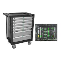 JBM SERIE468G - CARRO HERRAMIENTAS 7 CAJONES GRIS-VACIO+14296Y MODULO 108 PI