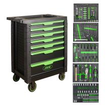 JBM SERIE489 - 54503 CARRO HERRAMIENTAS 7 CAJONES EQUIPADO CON 276 PIEZAS