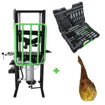 JBM SERIE494P - COMPRESOR MUELLES NEUMATICO 1T+MALETIN HERRAMIENTAS 216 PIEZ