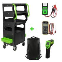 JBM SERIE499M - CARRO PARA DIAGNOSTICO+COMPROBADOR BAT CON IMPRESORA+MULTIME