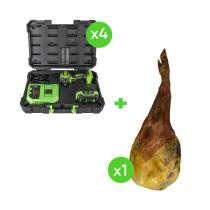 JBM SERIE511P - 60052C ATORNILLADOR(X4)+PALETILLA