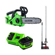 JBM SERIE548 - 52492 CORTADOR LENA MANUAL+60029 MOTOSIERRA A BATERIA BRUSHL