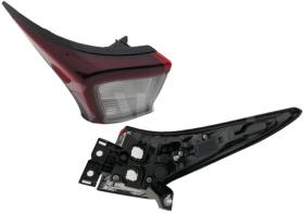 ALKAR 2201081 - IZQUIERDO,PILOTO TRASERO,EXTERIOR,LED,WY21W,TIPO IC