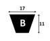 CORREAS DUNLOP B45 - CORREA DUNLOP B45