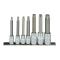 JBM 53084 - JUEGO 7 PUNTAS TORX 3/8"Y 1/2"