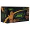 JBM 53551 - GUANTES NARANJAS DESECHABLES NITRILO T:M 7,0MIL(100 UDS.)TEX