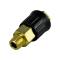 JBM 14195 - CONECTOR RAPIDO UNIVERSAL HEMBRA  ROSCA MACHO 1/4"