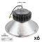 JBM 54133 - CONJUNTO 6 CAMPANAS LED INDUSTRIALES-20000LM(REF.54039)