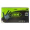 JBM 54152 - GUANTES NEGROS DESECHABLES NITRILO T:L 5MIL
