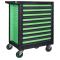 JBM 54297 - CARRO HERRAMIENTAS 9 CAJONES IGUALES VERDE-VACIO