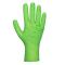 JBM 54370 - GUANTES VERDES DESECHABLES NITRILO T:L 7,0MIL(100 UDS.)TEXTU